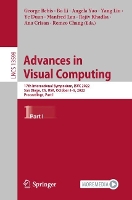 Book Cover for Advances in Visual Computing by George Bebis