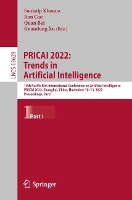 Book Cover for PRICAI 2022: Trends in Artificial Intelligence by Sankalp Khanna