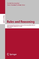 Book Cover for Rules and Reasoning by Guido Governatori