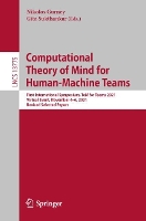 Book Cover for Computational Theory of Mind for Human-Machine Teams by Nikolos Gurney