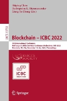 Book Cover for Blockchain – ICBC 2022 by Shiping Chen