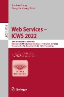 Book Cover for Web Services – ICWS 2022 by Yuchao Zhang