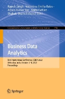 Book Cover for Business Data Analytics by Rajesh Singh