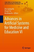 Book Cover for Advances in Artificial Systems for Medicine and Education VI by Zhengbing Hu