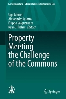 Book Cover for Property Meeting the Challenge of the Commons by Ugo Mattei