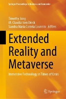 Book Cover for Extended Reality and Metaverse by Timothy Jung