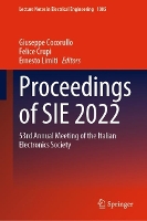 Book Cover for Proceedings of SIE 2022 by Giuseppe Cocorullo