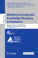 Book Cover for Machine Learning and Knowledge Discovery in Databases by Massih-Reza Amini