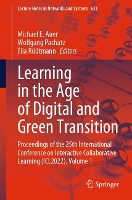 Book Cover for Learning in the Age of Digital and Green Transition by Michael E. Auer