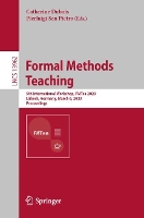 Book Cover for Formal Methods Teaching by Catherine Dubois
