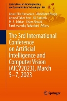 Book Cover for The 3rd International Conference on Artificial Intelligence and Computer Vision (AICV2023), March 5–7, 2023 by Aboul Ella Hassanien