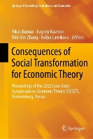 Book Cover for Consequences of Social Transformation for Economic Theory by Vikas Kumar