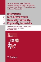 Book Cover for Information for a Better World: Normality, Virtuality, Physicality, Inclusivity by Isaac Sserwanga