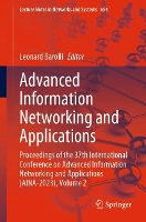 Book Cover for Advanced Information Networking and Applications by Leonard Barolli