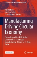 Book Cover for Manufacturing Driving Circular Economy by Holger Kohl