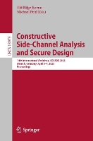 Book Cover for Constructive Side-Channel Analysis and Secure Design by Elif Bilge Kavun