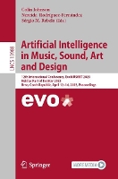 Book Cover for Artificial Intelligence in Music, Sound, Art and Design by Colin Johnson