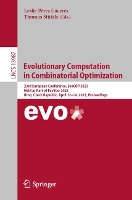 Book Cover for Evolutionary Computation in Combinatorial Optimization by Leslie Pérez Cáceres