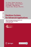 Book Cover for Database Systems for Advanced Applications by Xin Wang