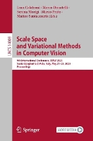 Book Cover for Scale Space and Variational Methods in Computer Vision by Luca Calatroni