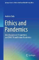 Book Cover for Ethics and Pandemics by Andrew Sola