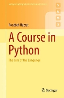 Book Cover for A Course in Python by Roozbeh Hazrat