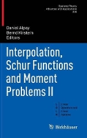 Book Cover for Interpolation, Schur Functions and Moment Problems II by Daniel Alpay