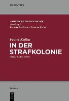 Book Cover for In der Strafkolonie by Franz Kafka