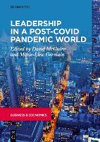 Book Cover for Leadership in a Post-COVID Pandemic World by David McGuire