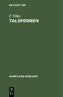 Book Cover for Talsperren by F. Tölke