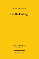 Book Cover for Die Diatenfrage by Christof Gestrich