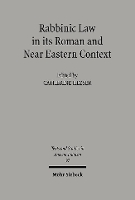 Book Cover for Rabbinic Law in its Roman and Near Eastern Context by Catherine Hezser