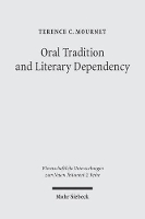 Book Cover for Oral Tradition and Literary Dependency by Terence C. Mournet