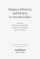 Book Cover for Religion, Ethnicity and Identity in Ancient Galilee by Jürgen K Zangenberg