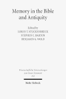 Book Cover for Memory in the Bible and Antiquity by Loren T Stuckenbruck