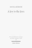 Book Cover for A Jew to the Jews by David J. Rudolph