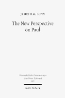 Book Cover for The New Perspective on Paul by James D G Dunn