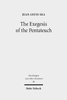 Book Cover for The Exegesis of the Pentateuch by JeanLouis Ska