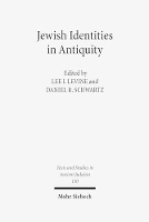 Book Cover for Jewish Identities in Antiquity by Lee I. Levine