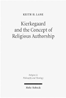 Book Cover for Kierkegaard and the Concept of Religious Authorship by Keith H Lane