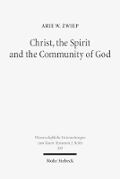 Book Cover for Christ, the Spirit and the Community of God by Arie W. Zwiep