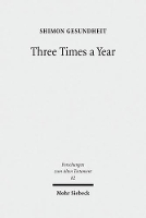 Book Cover for Three Times a Year by Shimon Gesundheit