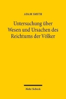 Book Cover for Untersuchung über Wesen und Ursachen des Reichtums der Völker by Adam Smith