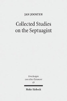 Book Cover for Collected Studies on the Septuagint by Jan Joosten