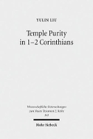 Book Cover for Temple Purity in 1-2 Corinthians by Yulin Liu