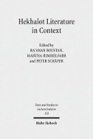 Book Cover for Hekhalot Literature in Context by Ra'anan S. Boustan