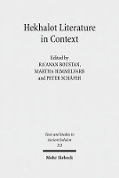 Book Cover for Hekhalot Literature in Context by Raanan S Boustan