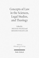 Book Cover for Concepts of Law in the Sciences, Legal Studies, and Theology by Michael Welker