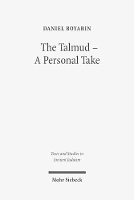 Book Cover for The Talmud - A Personal Take by Daniel Boyarin