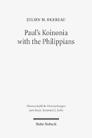 Book Cover for Paul's Koinonia with the Philippians by Julien M. Ogereau